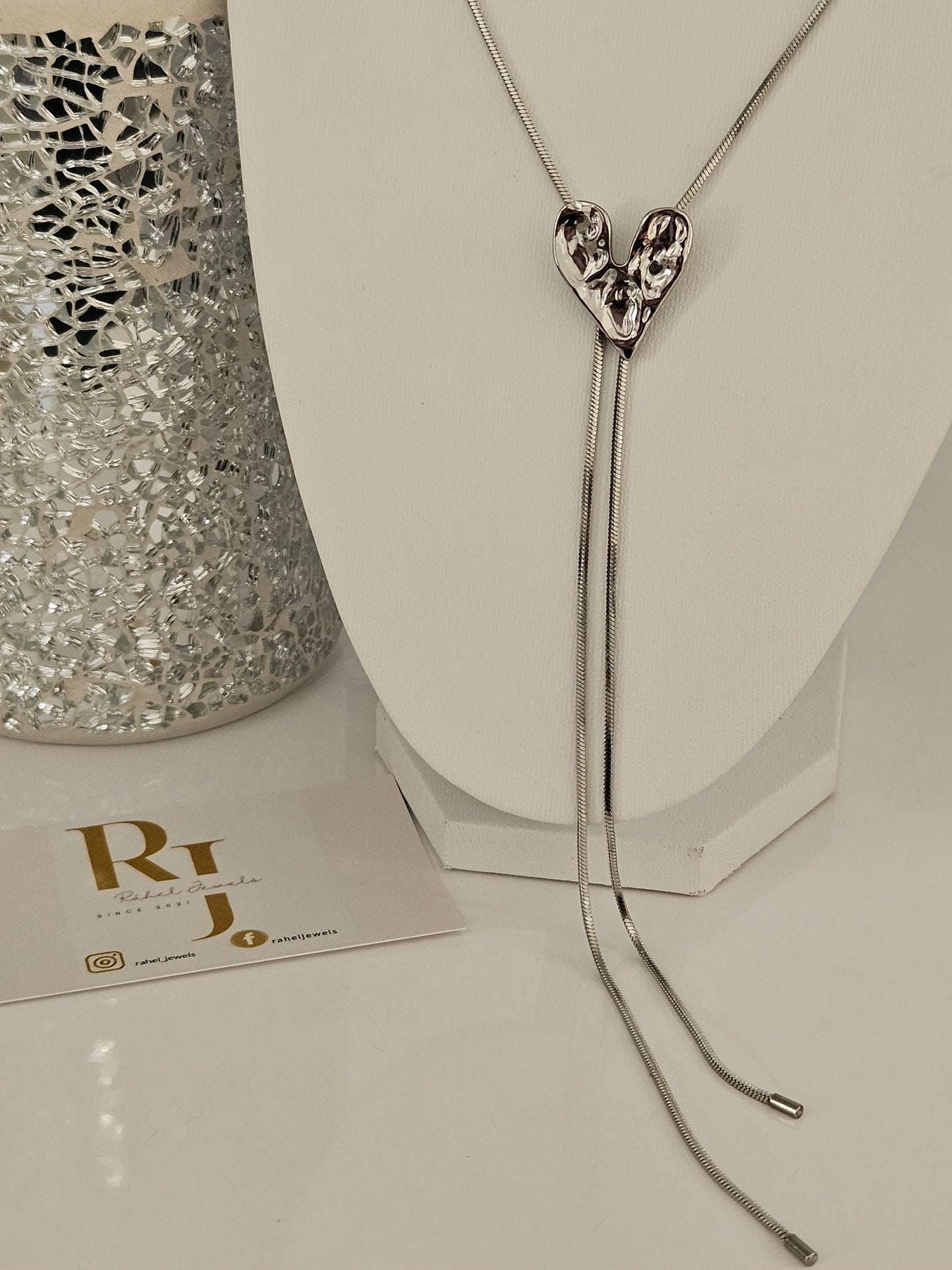 HEART PLATED NECKLACE