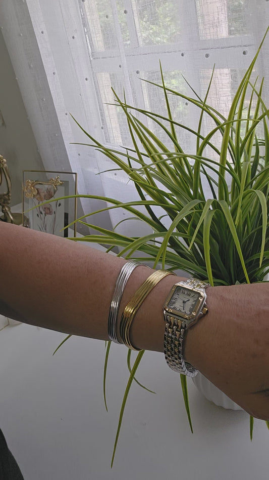 Two Tone Bracelet Watch