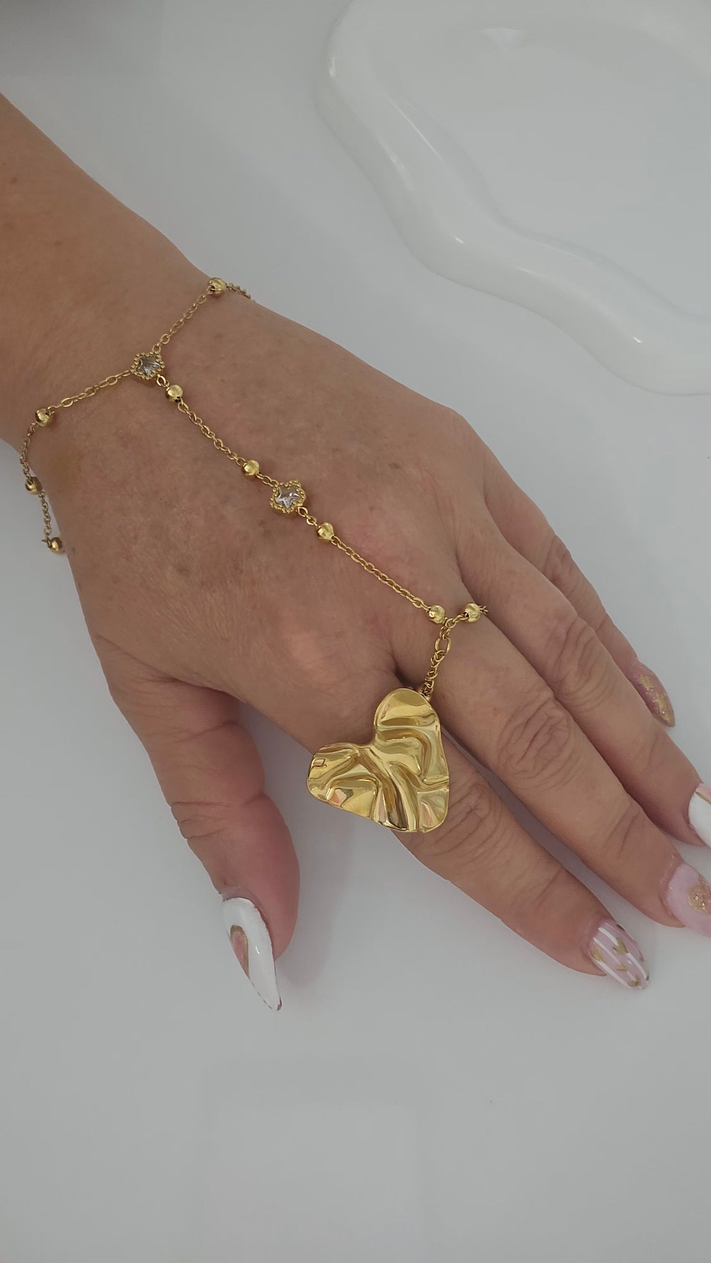 Heart Gold Ring