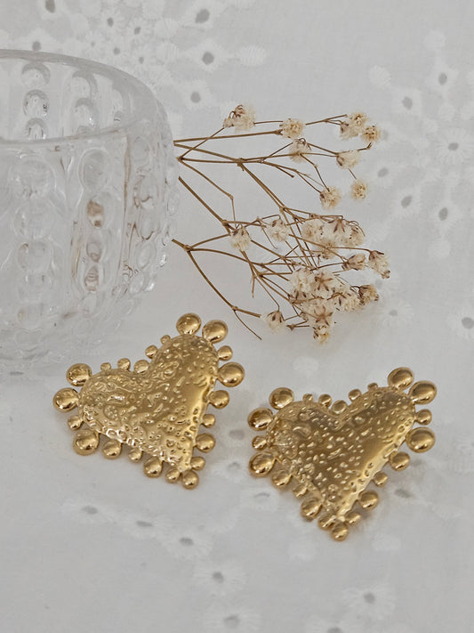 JULIA Heart Earrings