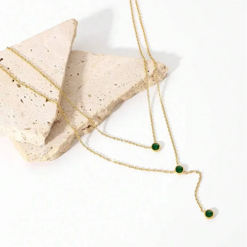 Julia Green Necklace