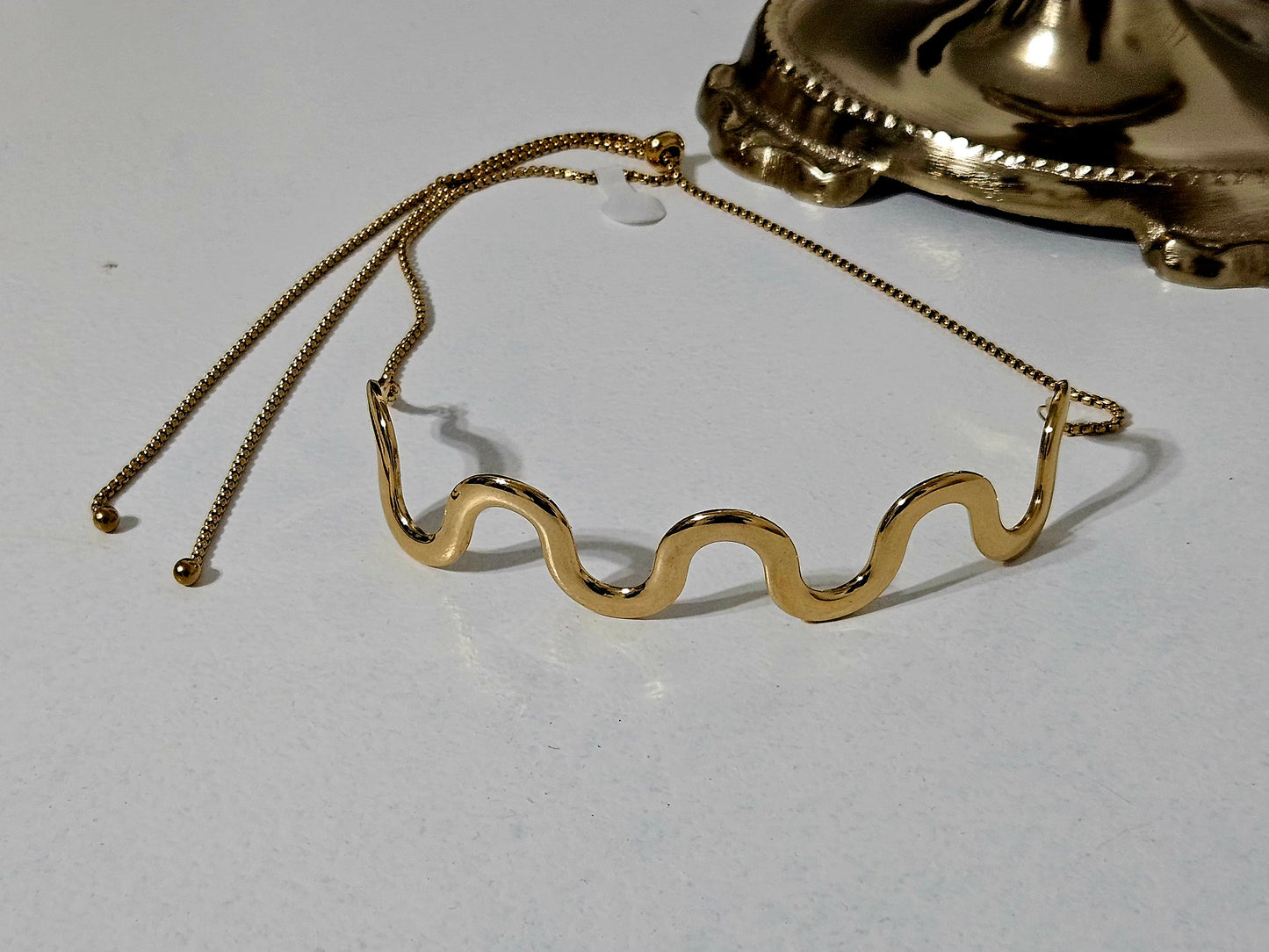 Choker Necklace Gold