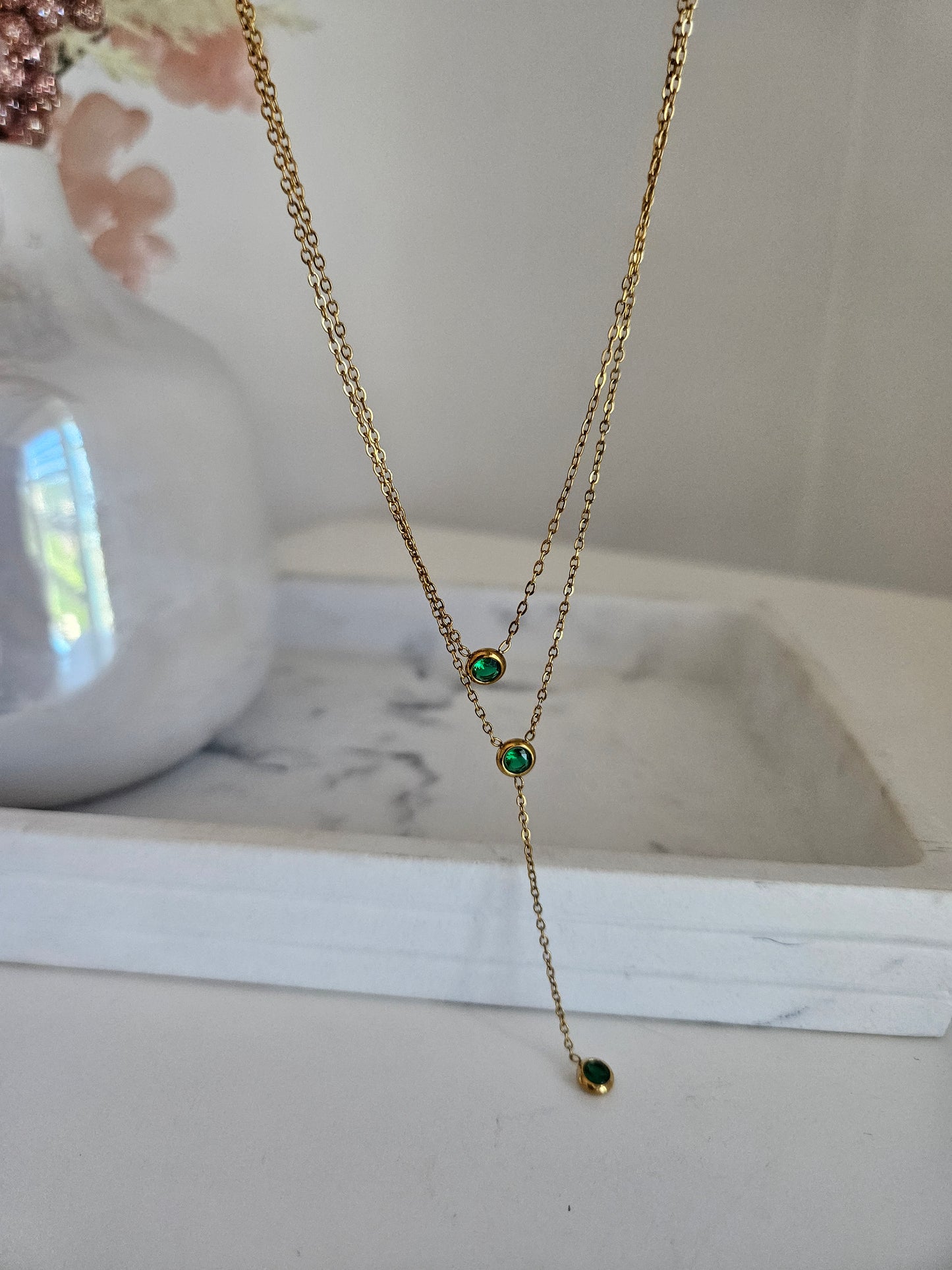 Julia Green Necklace