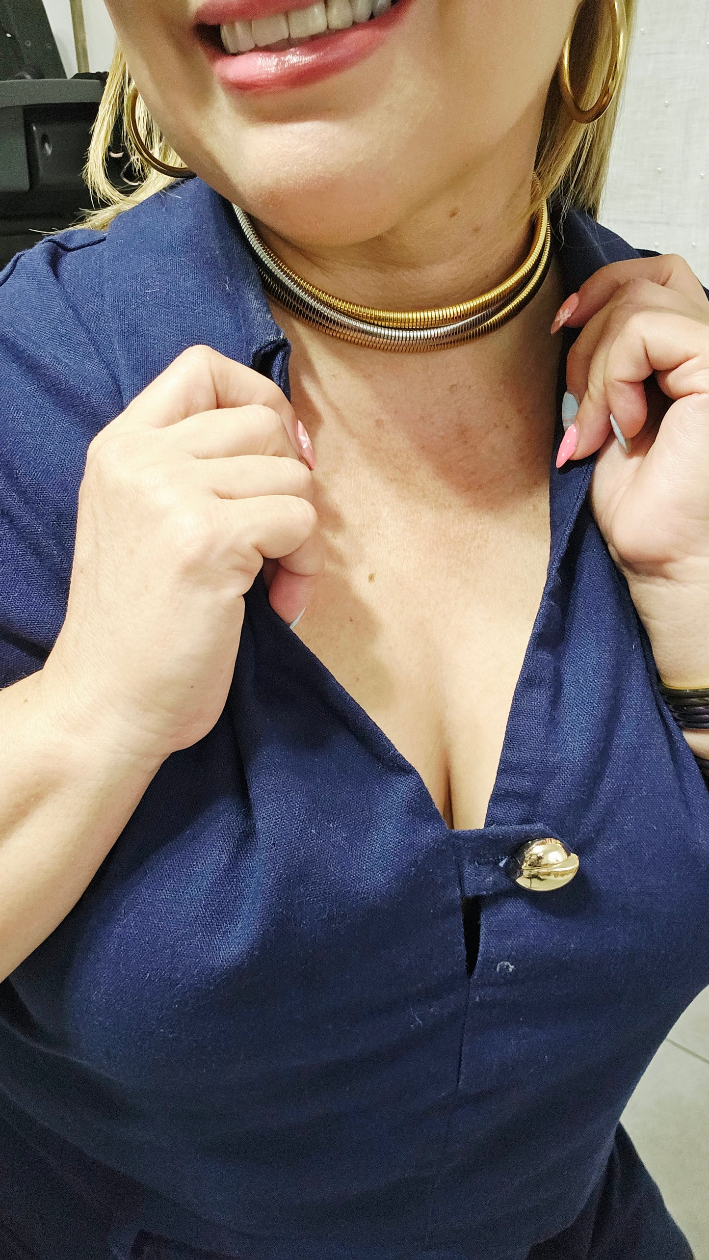 Angie Two Tones Necklace