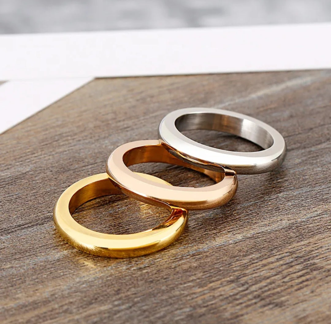 Alizeh Tricolor (Set 3 Rings)