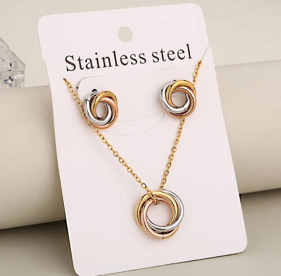 Elegant  Tricolor Set