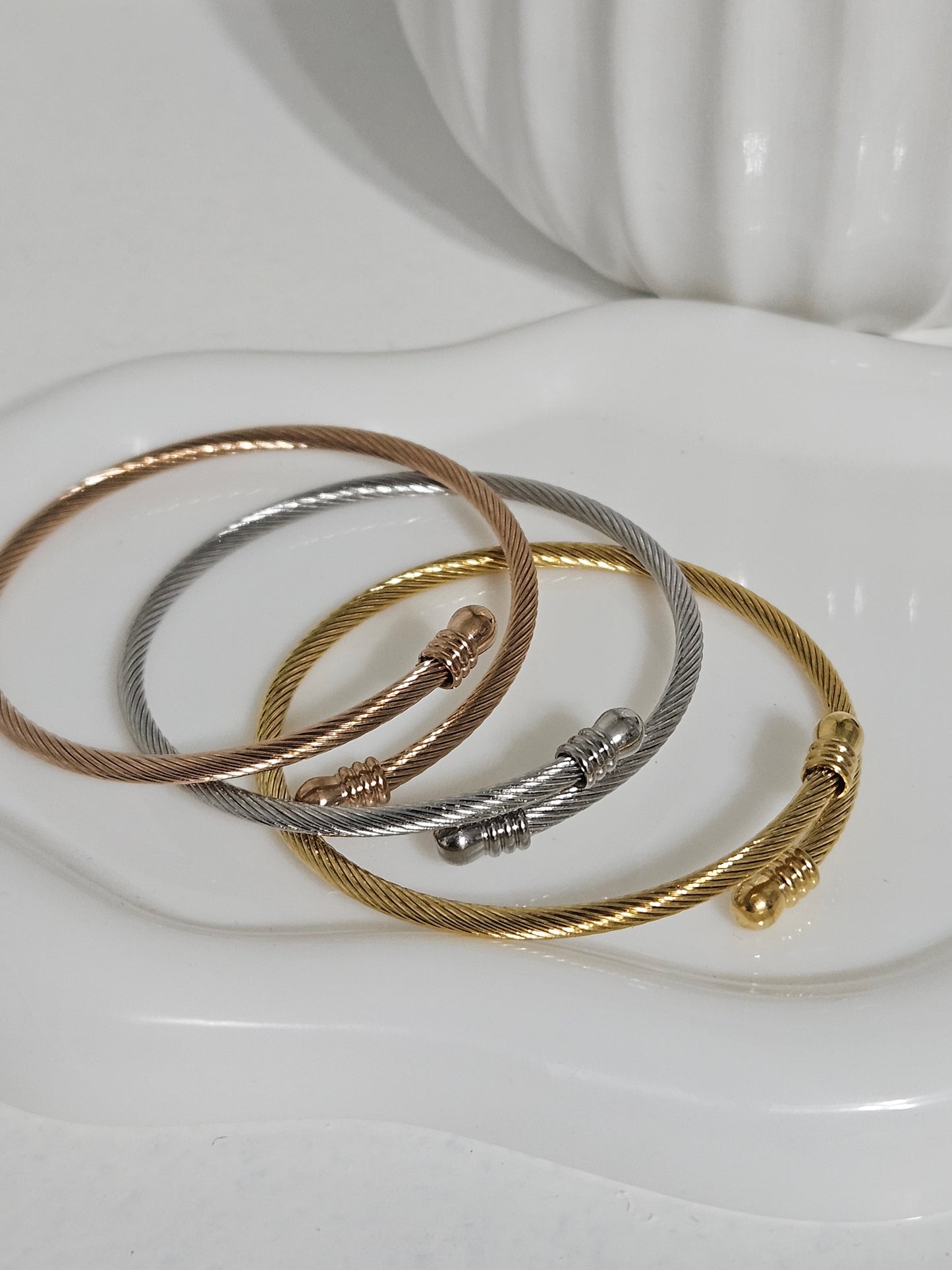 Jesse Tricolor Set Necklace