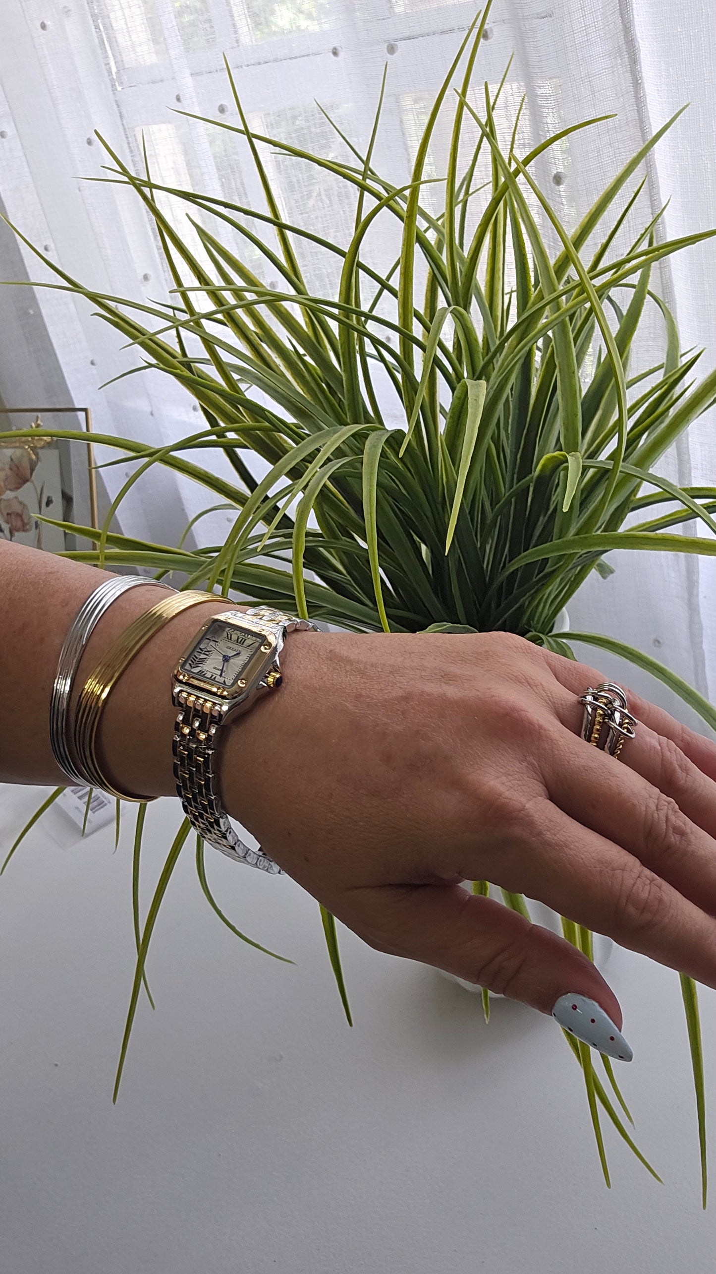 Two Tone Bracelet Watch