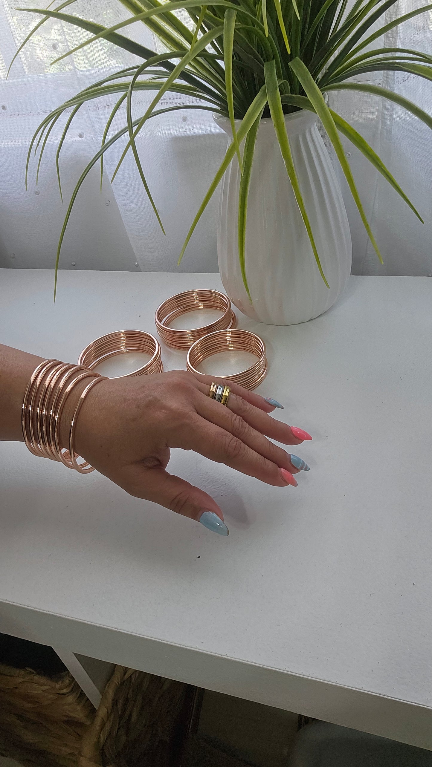 Rose Gold Set Bracelet