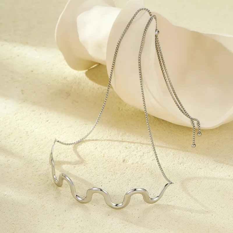 Choker Necklace Silver
