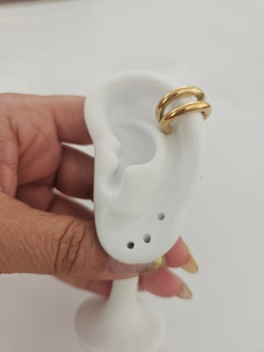 NYR Ear Cuff Gold/ Two Tones