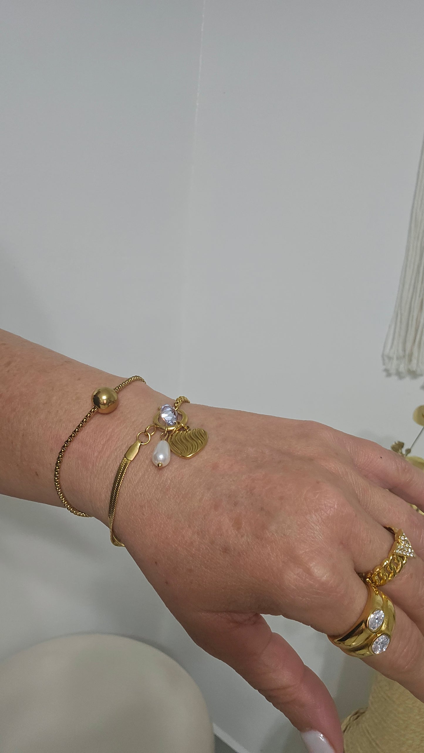 Beth Heart Bracelet