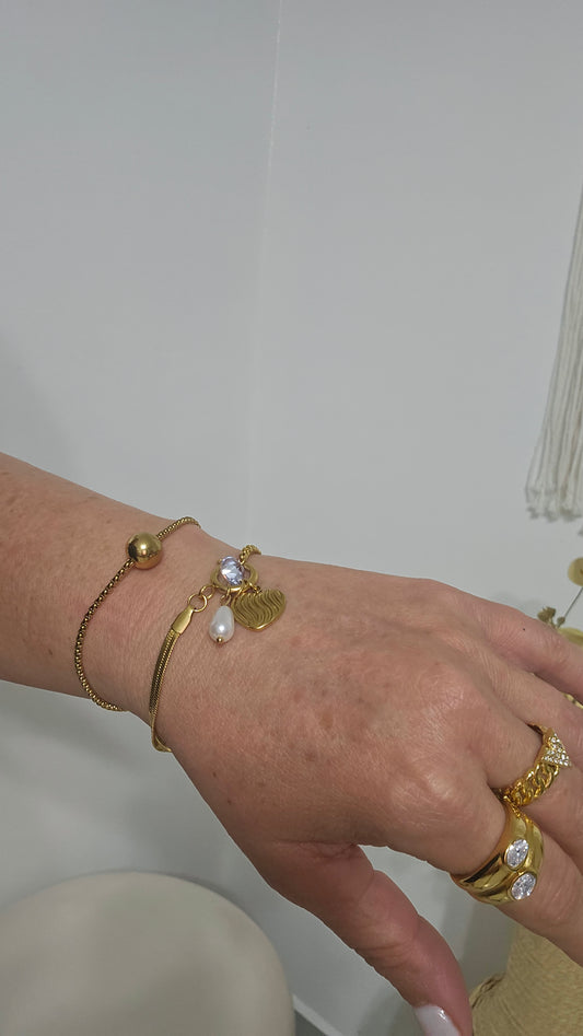 Beth Heart Bracelet