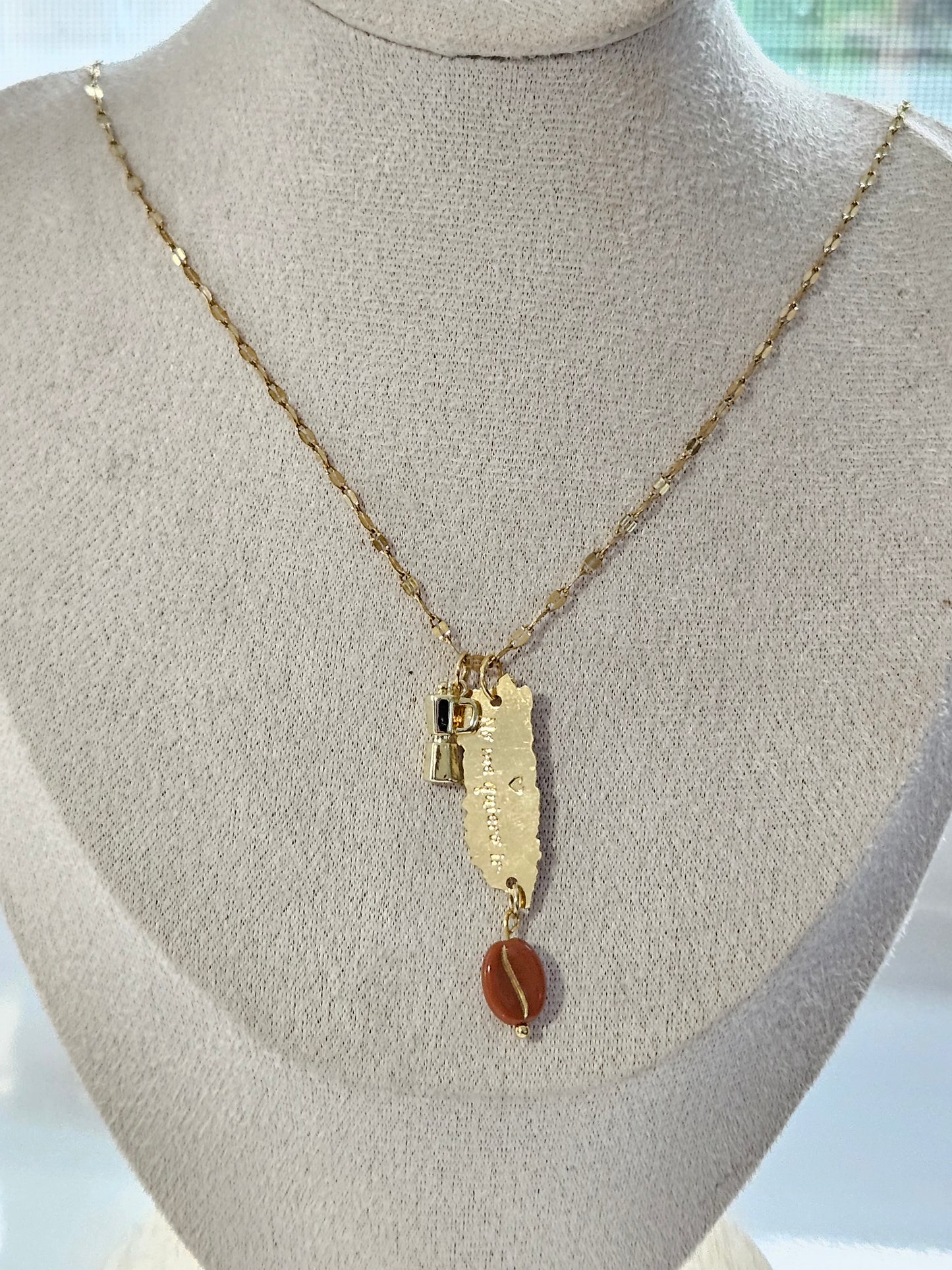 PR GREKA & COFFE  Necklace